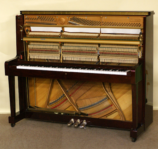 Hệ thống dây của đàn Upright Piano (ảnh minh họa)